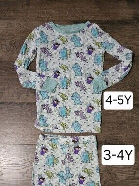 Fancy Prince 2 Piece Bamboo Pajama Disney Pixar Monsters Inc